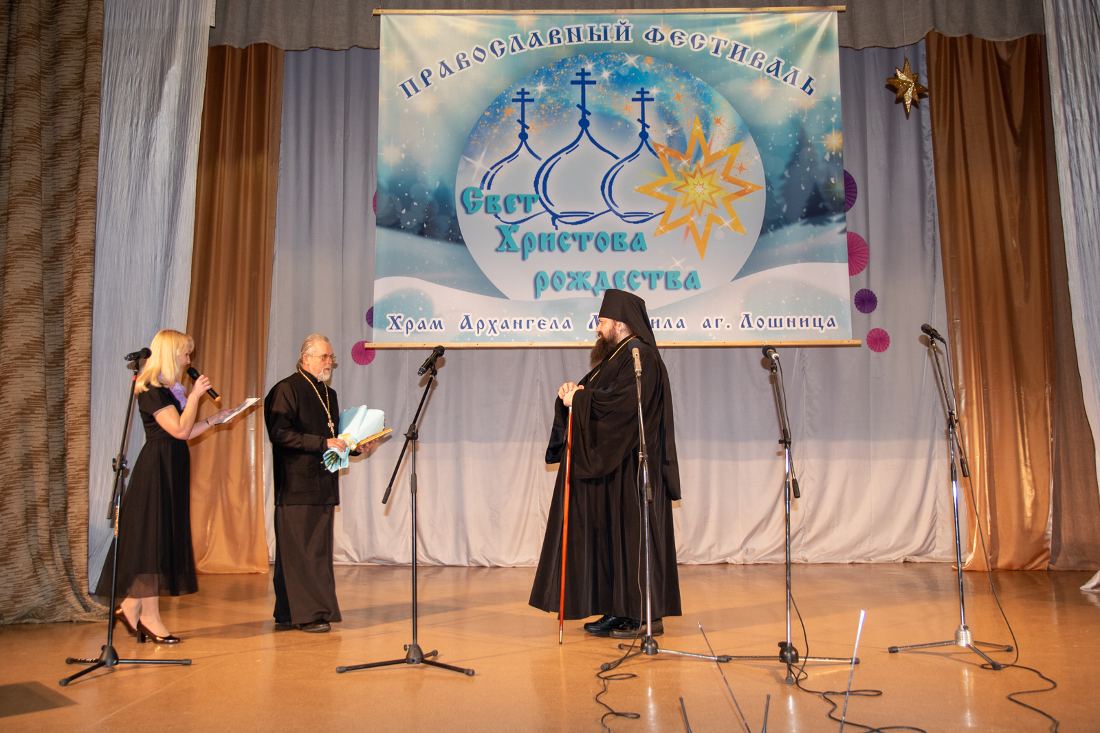 Первый фестиваль православных песнопений прошел в Борисовском районе