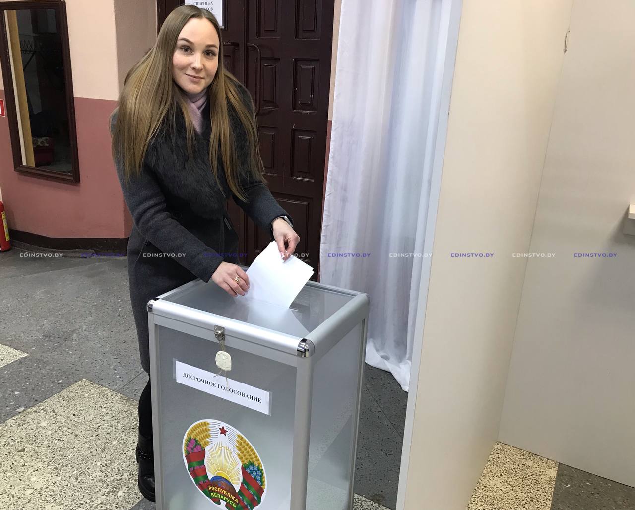 Член Молодежного парламента Екатерина Антоненко не осталась в стороне от важного политического события страны
