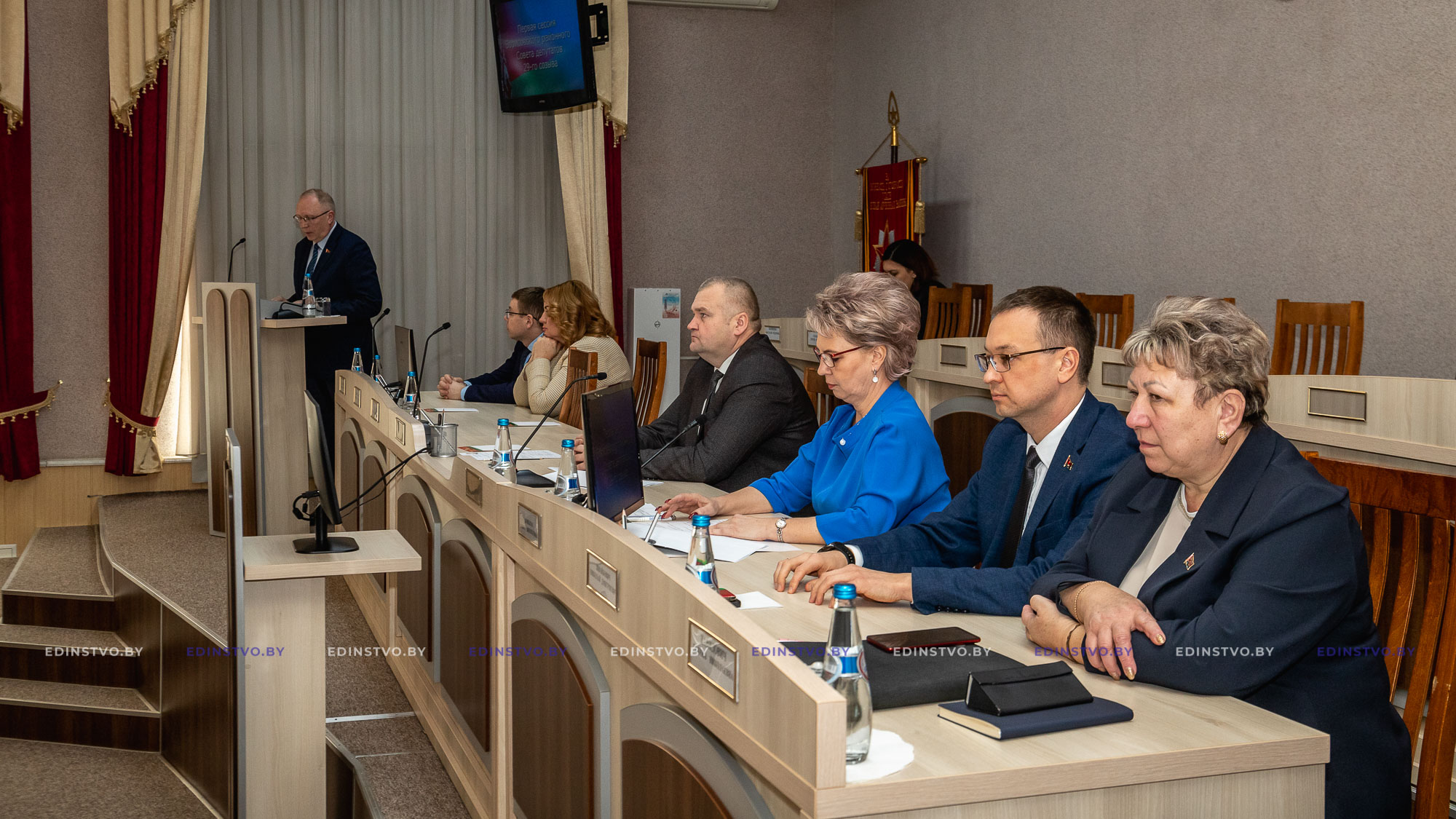 В Борисове состоялась первая сессия районного Совета депутатов 29-го созыва