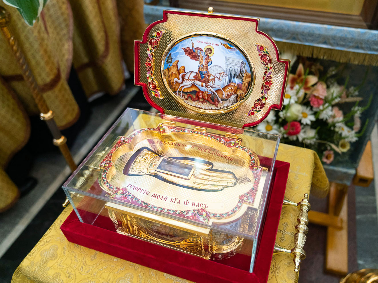 В Борисов 4 сентября прибудет ковчег с мощами великомученика Георгия Победоносца