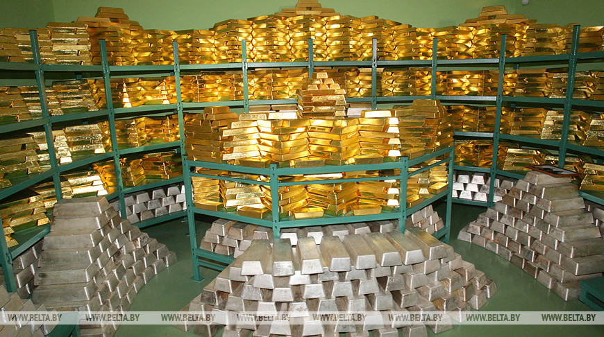 Золотовалютные резервы Беларуси за декабрь 2022 года выросли на 1,6% до $7,929 млрд